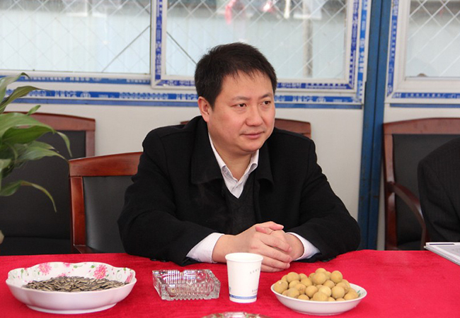 洪澤縣領(lǐng)導參觀(guān)臺家大廈項目工地