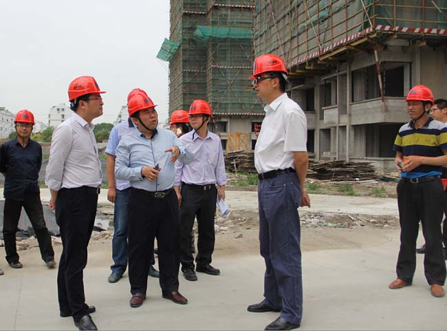 高新區管委會(huì )副主任薛偉良帶隊視察“馬澗楊木橋三期二標”工程