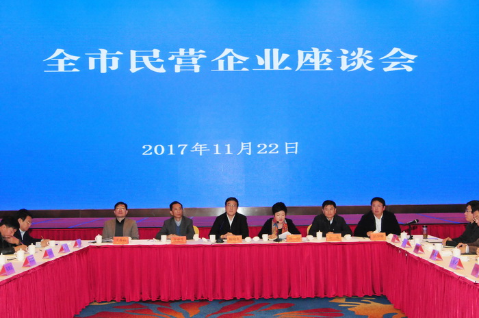 蘇州中設集團董事長(cháng)應邀參加淮安市民營(yíng)企業(yè)座談會(huì )并發(fā)言
