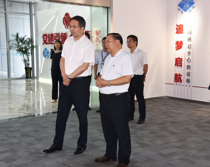 高新區組織部張瑛部長(cháng)赴我司調研基層黨建工作