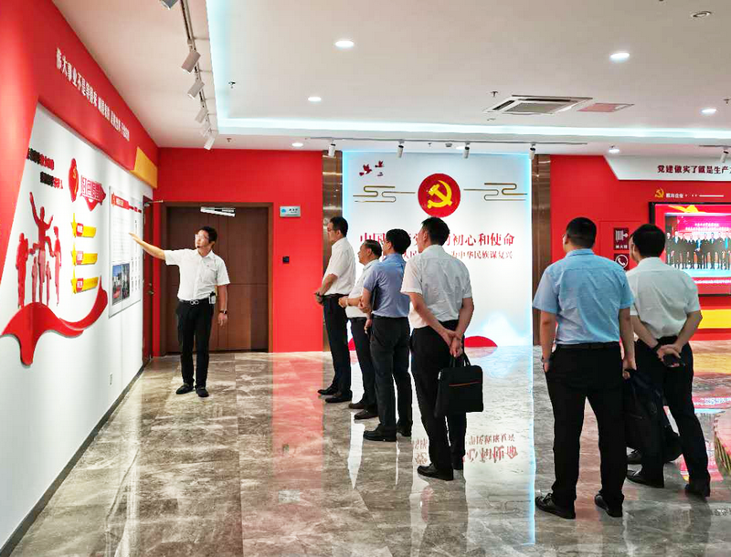 高新區組織部張瑛部長(cháng)赴我司調研基層黨建工作