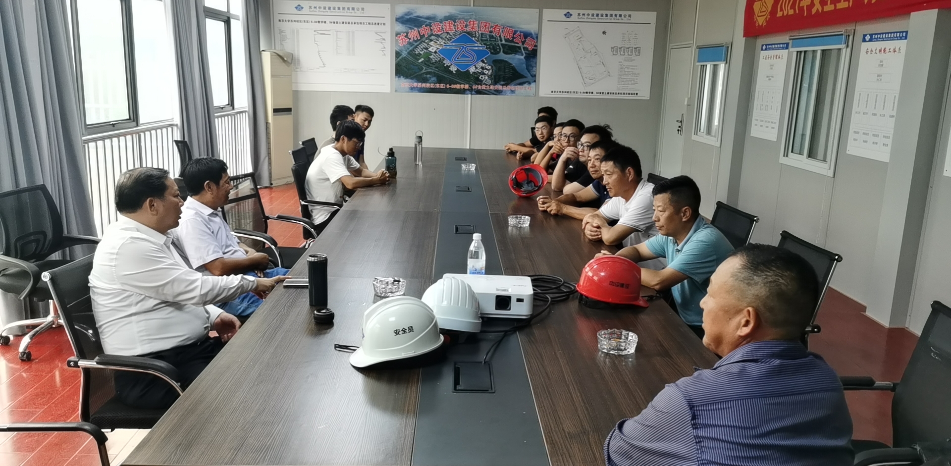 全力以赴，毫不松懈！蘇州中設建設做好防汛防臺各項工作