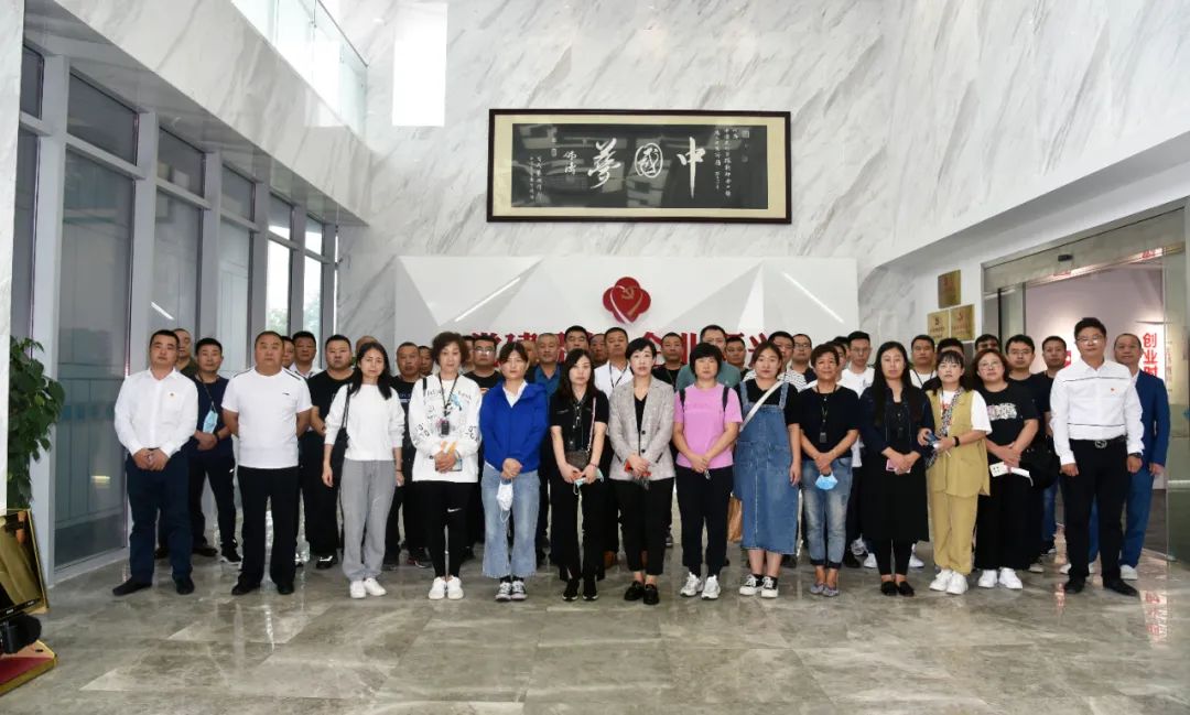 河北省廊坊市安次區委組織部“兩新”黨建代表團一行蒞臨我司考察調研