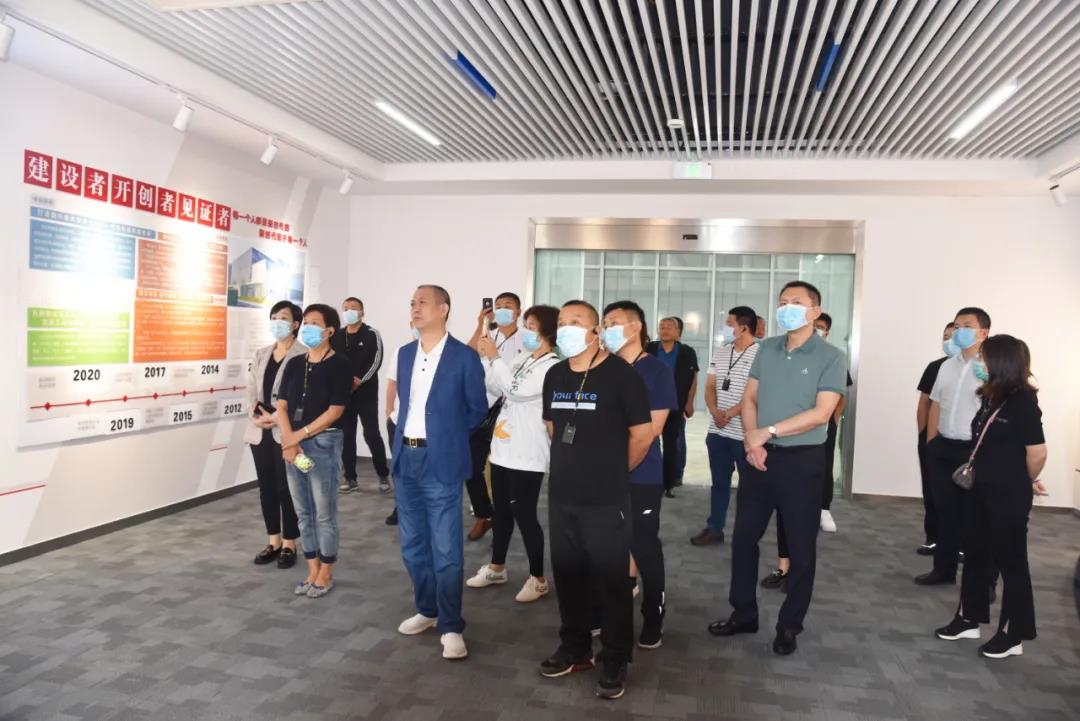 河北省廊坊市安次區委組織部“兩新”黨建代表團一行蒞臨我司考察調研